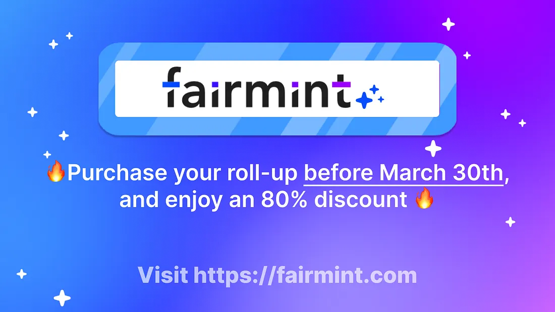 Fairmint roll-up investment launch offer